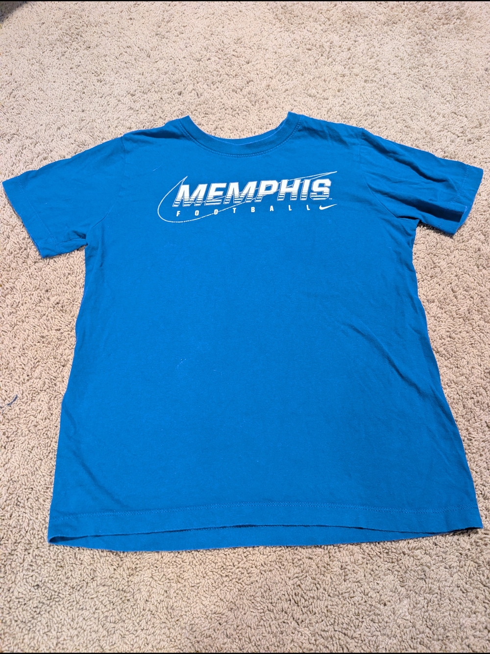 Nike Memphis Football Bright Blue Short-Sleeve Tee